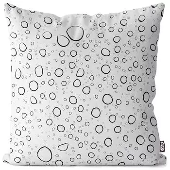 VOID капли воды, стеклянный чехол для подушки, чехол для подушки, полиэстер, водонепроницаемый, для улицы, в помещении, размер подушки: 60 x 60 см