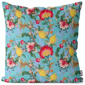 VOID Летний чехол для подушки с рисунком пейсли Полиэстер Водонепроницаемая подушка для улицы и дома Размер: 60 x 60 см