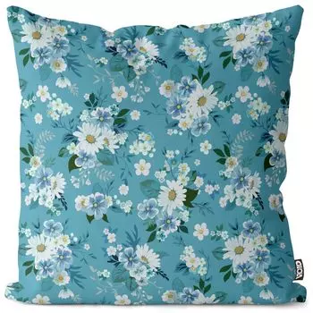 VOID Модные цветы наволочка Полиэстер Водонепроницаемая подушка для улицы и дома Размер: 80 x 80 см