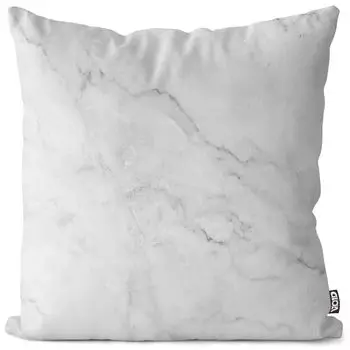 VOID Мраморный гранитный чехол для подушки Полиэстер Водонепроницаемая подушка для улицы и дома Размер: 80 x 80 см