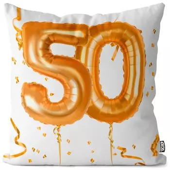 VOID Party Воздушные шары Праздники 50 Чехлы для подушек Полиэстер Водонепроницаемая подушка для улицы и дома Размер: 60 x 60 см