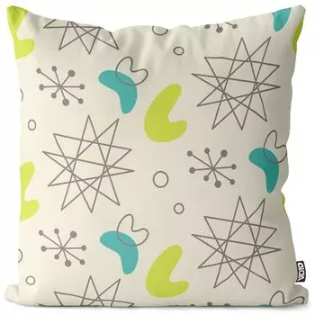 VOID Ретро-дизайн Декоративная наволочка для гостиной Полиэстер Водонепроницаемая подушка для улицы и дома Размер: 80 x 80 см