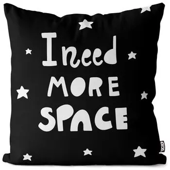 VOID Space Космические звезды Мультяшный чехол для подушки Полиэстер Водонепроницаемая подушка для улицы и дома Размер: 60 x 60 см