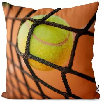 VOID Теннисный мяч Сетка для подушки Чехлы для подушек Полиэстер Водонепроницаемая подушка для улицы и помещения Размер: 80 x 80 см