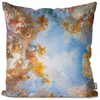 VOID Versailles Потолочная роспись наволочка Полиэстер Водонепроницаемая подушка для улицы и дома Размер: 60 x 60 см