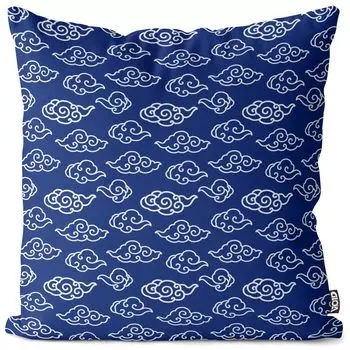 VOID Восточные облака Чехол на подушку Полиэстер Водонепроницаемая подушка для улицы и дома Размер: 80 x 80 см