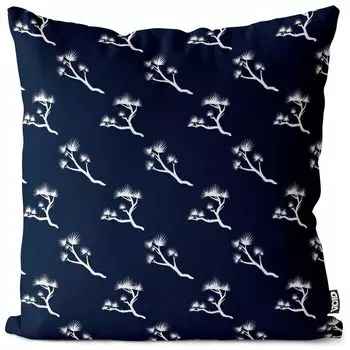 VOID Япония Азиатский узор Культура Кабуки Чехол на подушку Полиэстер Водонепроницаемая подушка для улицы и дома Размер: 80 x 80 см