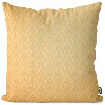 VOID Золотые обои Чехол на подушку Чехол на подушку Полиэстер Водонепроницаемая подушка для улицы и дома Размер: 80 x 80 см