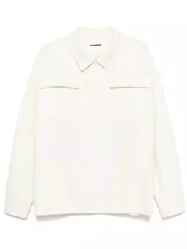 Войлочная рубашка Jil Sander, нейтральный цвет