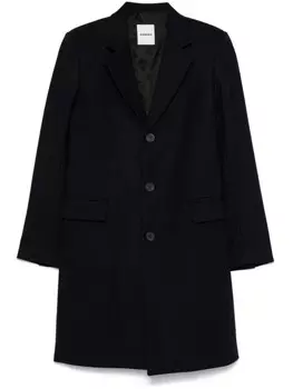 Войлочное пальто SANDRO, синий