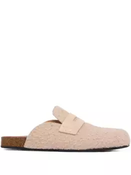 Войлочные мюли JW ANDERSON, нейтральный