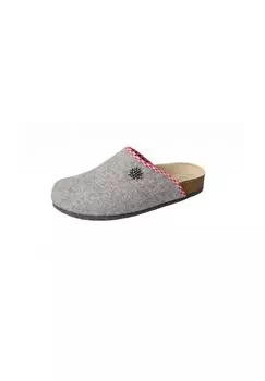 Войлочные тапочки Schuhmode Weeger, серый