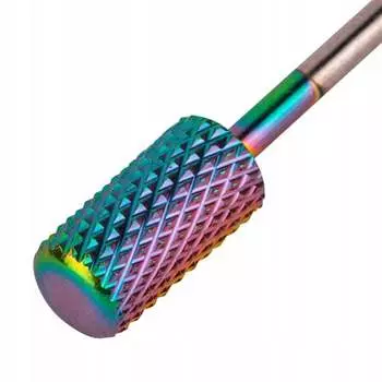 Вольфрам-кобальтовый круглый цилиндрический резак для удаления гелей и гибридов №9., AllePaznokcie