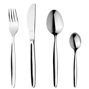 Волдо 6 шт. Набор столовых приборов для кофейных ложек VIENNA 18/10, полированная нержавеющая сталь, нейтральный, вневременной, простой, универсальный - 102-870 Voldo