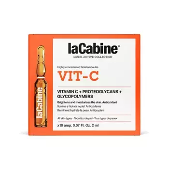 Волдыри на лице, которые предотвращают преждевременное старение Vitamin C Lacabine, 10 UD