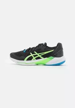 Волейбольные кроссовки Sky Elite Ff 2 ASICS, цвет black/lime burst