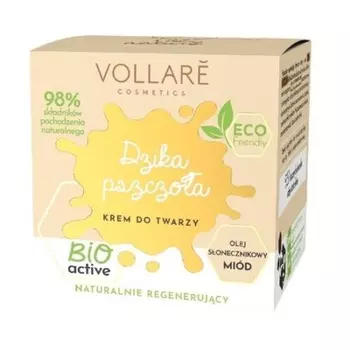 Vollare Dzika Pszczoе‚Натуральный регенерирующий крем для лица, New