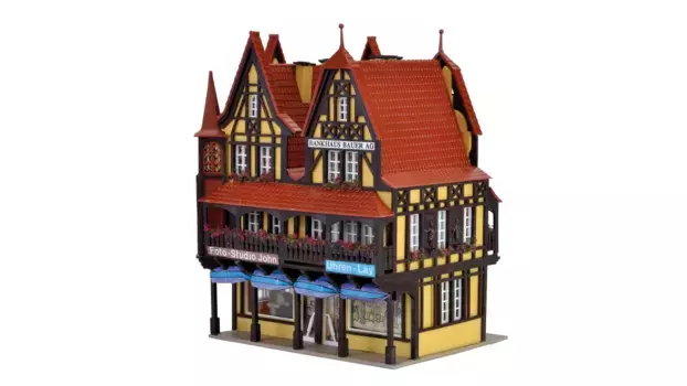 Vollmer Коммерческое здание с внутренним дизайном и светодиодным освещением, функциональный комплект