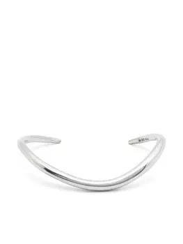 Волнистый браслет Wouters & Hendrix, серебряный