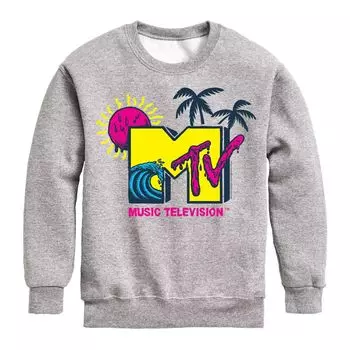 Волнистый флис с логотипом MTV для мальчиков 8–20 лет Licensed Character