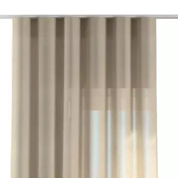 Волнистый занавес Dekoria, бежевый