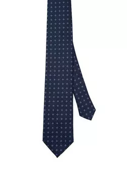 Волнистый жаккардовый галстук Beymen Club, синий