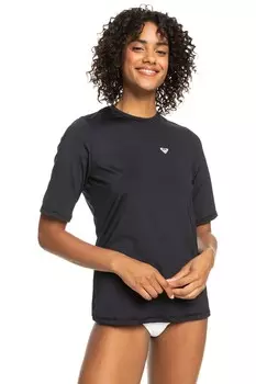 Волнистый жилет свободного покроя защищающий от солнца Roxy, черный