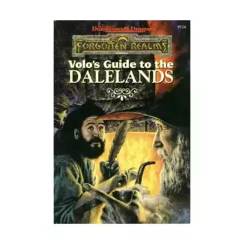 Volo's Guide to the Dalelands, Forgotten Realms - Volo's Guides, мягкая обложка