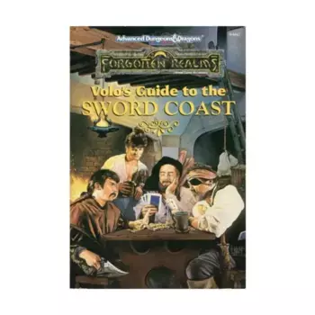 Volo's Guide to the Sword Coast, Forgotten Realms - Volo's Guides, мягкая обложка