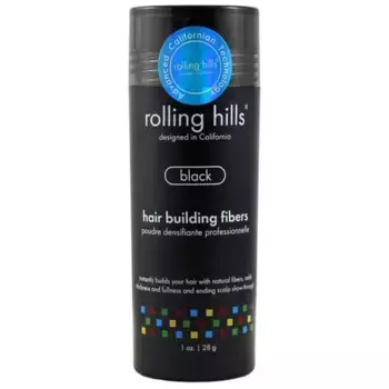 Волокна для наращивания волос Rolling Hair Building Fibers, черные Rolling Hills