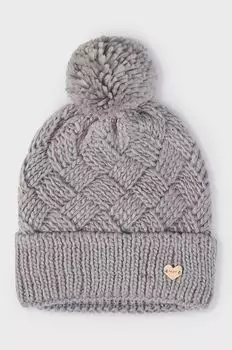 Волосы с добавлением детской шерсти Mayoral, серый