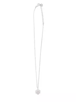 Волшебное ожерелье с подвеской Swarovski, серебряный