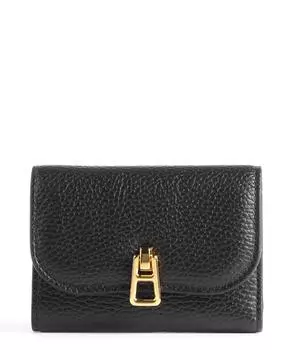 Волшебный кошелек из зерненой кожи Coccinelle, черный