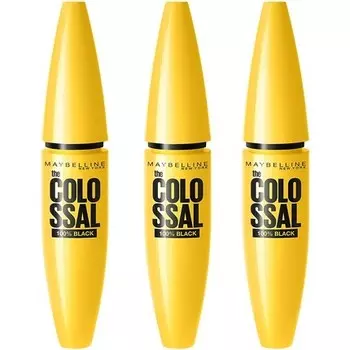 Volum Express The Colossal 100% черная тушь для ресниц 10,70 мл, Maybelline New York