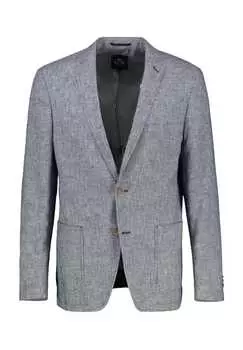 Воротник-Лацкан пиджака содержание льна Lerros, синий