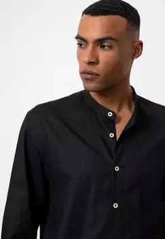 ВОРОТНИК-МАНДАРИН Pretoria Antioch, ДЛИННЫЙ РУКАВ СТАНДАРТНЫЙ ФОРТ Рубашка антрацит