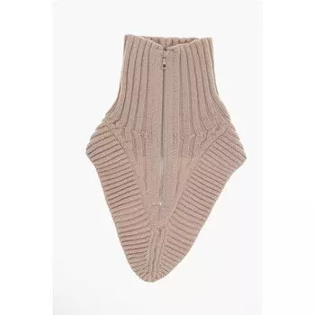 Воротник MORRISO из натуральной шерсти с застежкой-молнией спереди Dries Van Noten, Beige