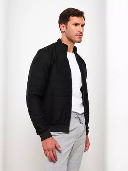 Воротник-стойка с длинным рукавом мужской спортивный кардиган LCW Vision