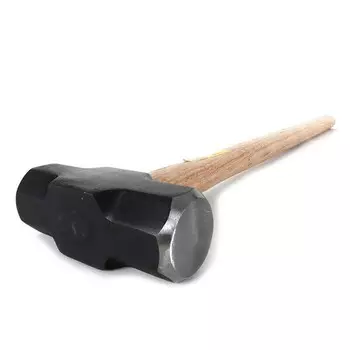 Восьмиугольный молоток для каменной кладки STANLEY с деревянной ручкой, большой молоток для установки, 10 фунтов, 56-610-23C