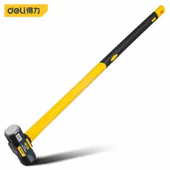 Восьмиугольный молоток с волокнистой ручкой Deli DL6911, молоток 6 фунтов