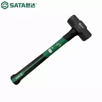 Восьмиугольный молоток Shida 92344 с волокнистой ручкой, 6 фунтов SATA