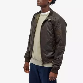 Вощеная куртка Barbour Steve McQueen Merchant, оливковый