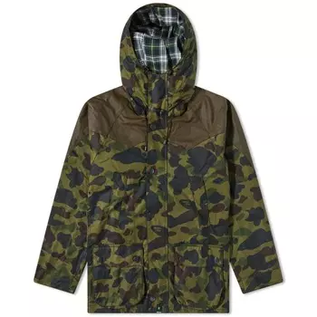 Вощеная куртка Bedale для сноуборда из коллаборации с A Bathing Ape Barbour