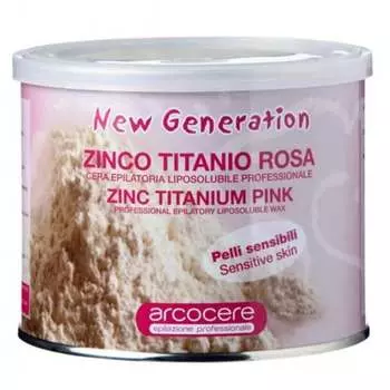 Воск для депиляции Rose Tytan, 400 мл Arco