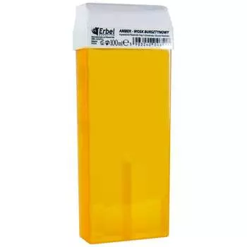 Воск для депиляции широкий рулон Янтарь, 100 мл Erbel