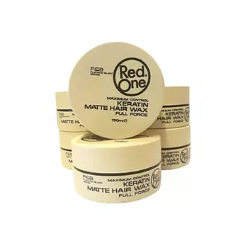 Воск для укладки волос Red One с матовым кератиновым эффектом 150 мл, Redone
