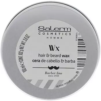 Воск Homme Barba Wax And Piecing Wax 100 мл, Abs, один цвет, один размер Salerm