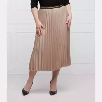 Восковая юбка больших размеров Persona By Marina Rinaldi, бежевый