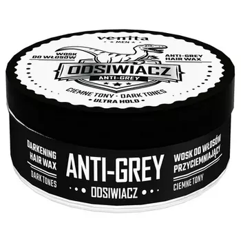 Восковой гель для седины Men Wax Grey Reducer, темные тона, 75 г Venita