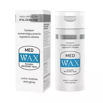 Восковой укрепляющий шампунь против выпадения волос, Pilomax Wax